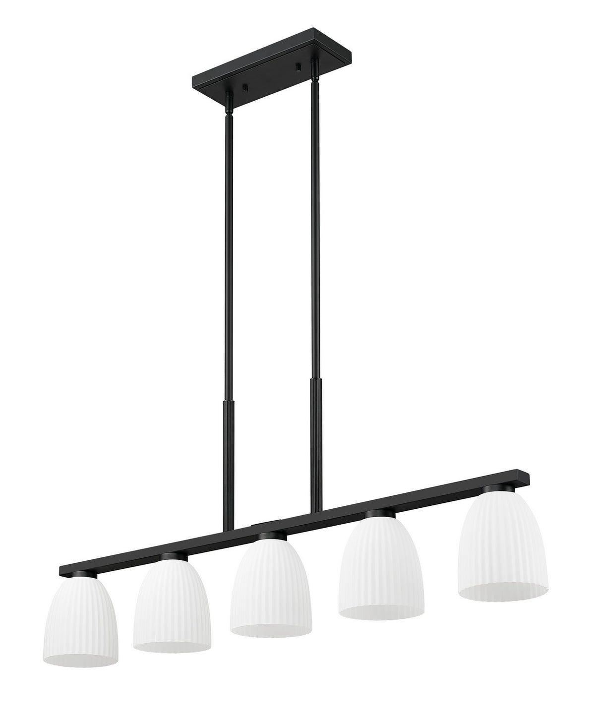 Suspension linéaire Naya Noir mat, 44 1/2" – vue 5