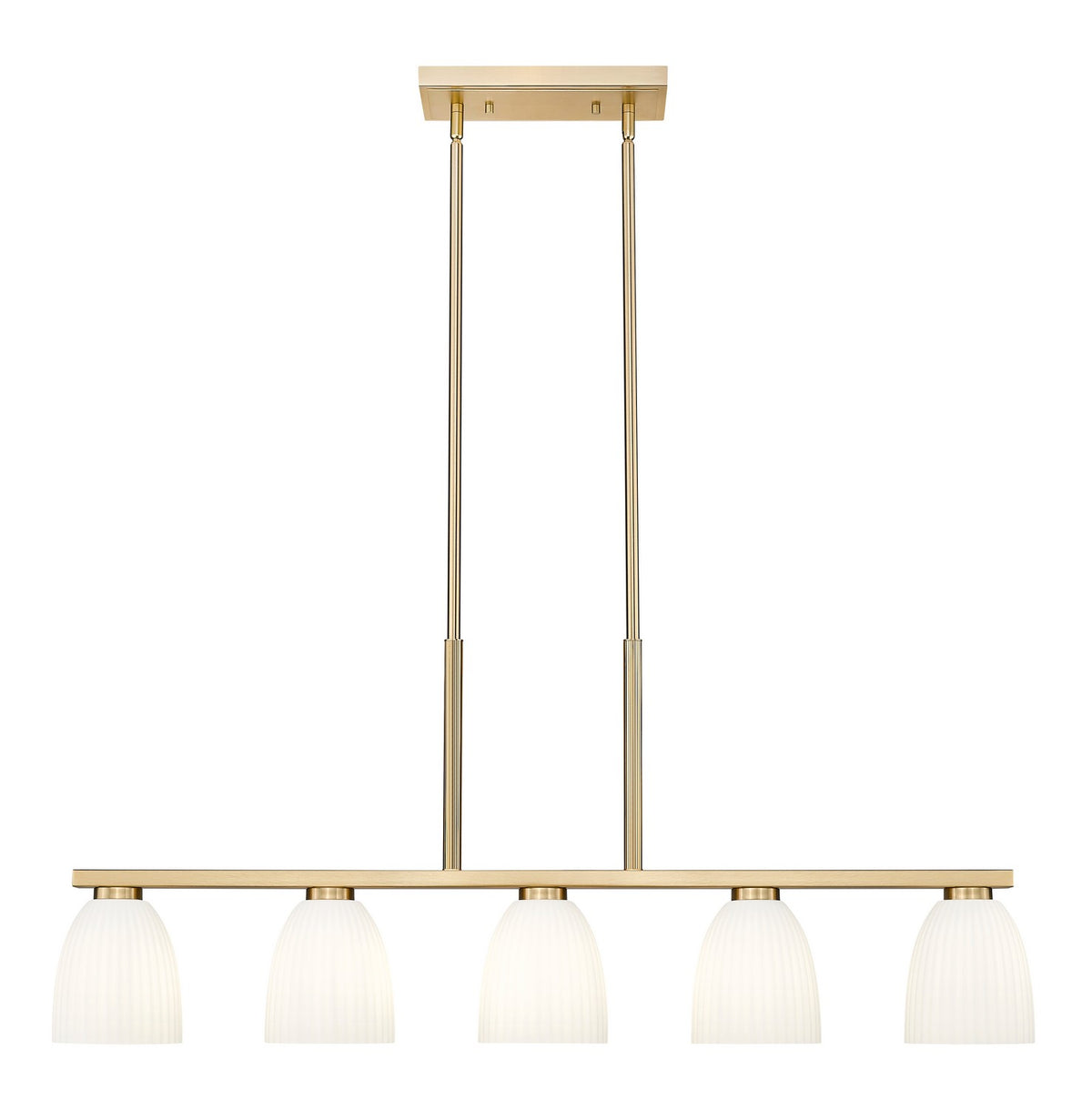 Suspension linéaire Naya Or moderne, 44 1/2" – vue 2