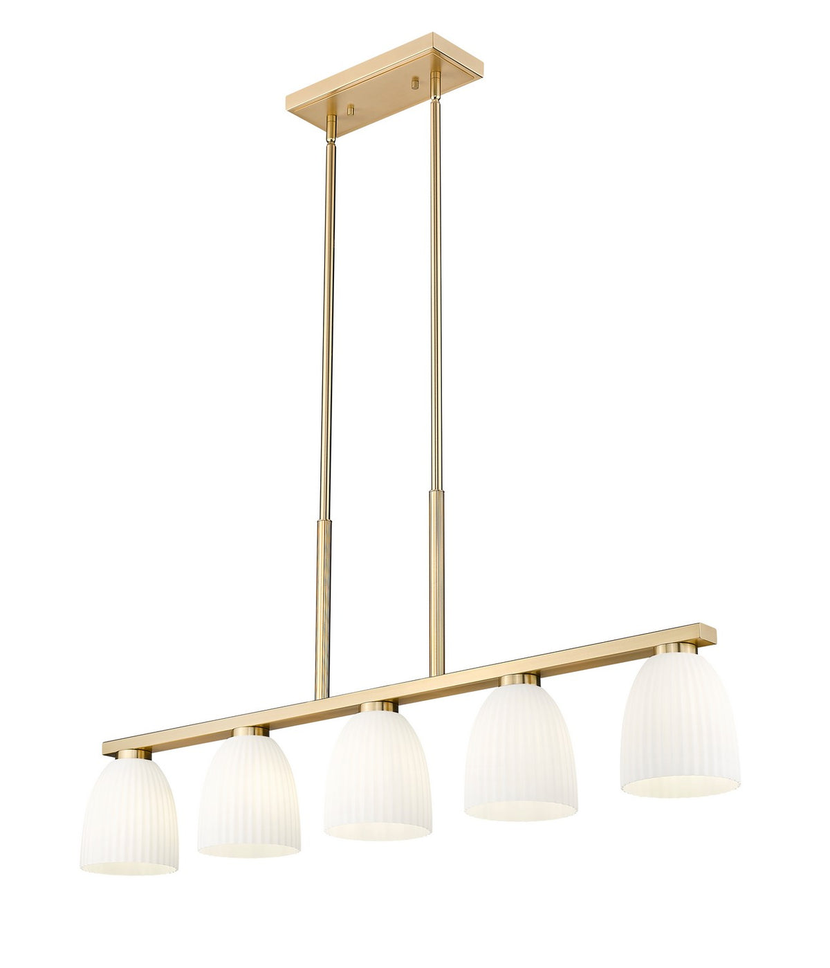 Suspension linéaire Naya Or moderne, 44 1/2" – vue 3