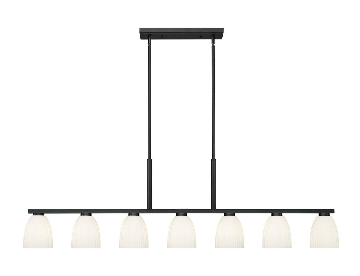 Suspension linéaire Naya Noir mat, 64" – vue 2