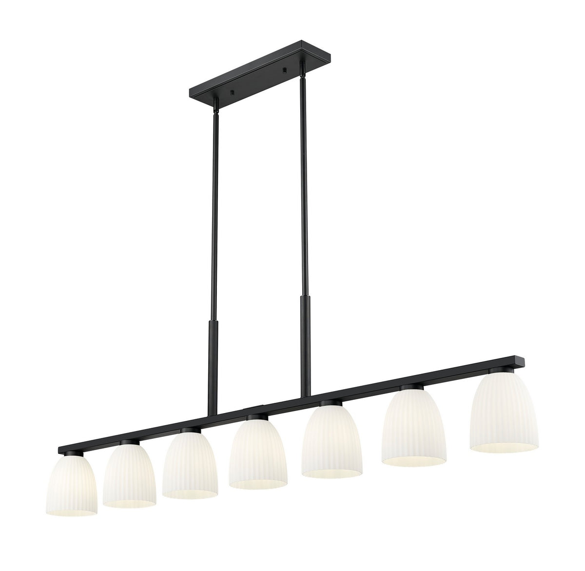 Suspension linéaire Naya Noir mat, 64" – vue 3