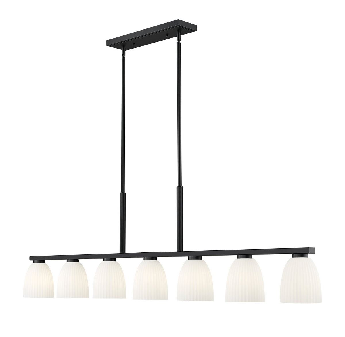 Suspension linéaire Naya Noir mat, 64" – Z-Lite