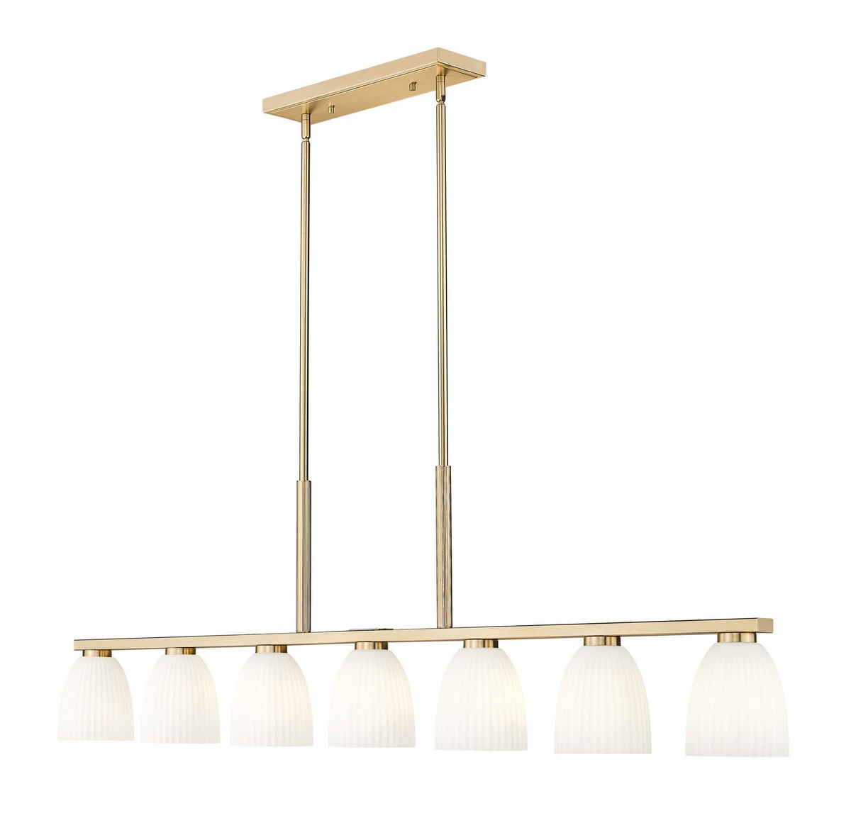 Suspension linéaire Naya Or moderne, 64" – Z-Lite