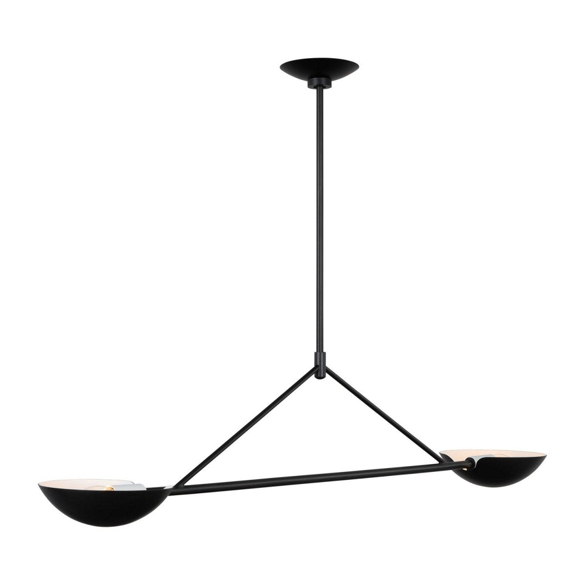 Suspension linéaire Nevel - by Visual Comfort Studio | Luminaires & cie
