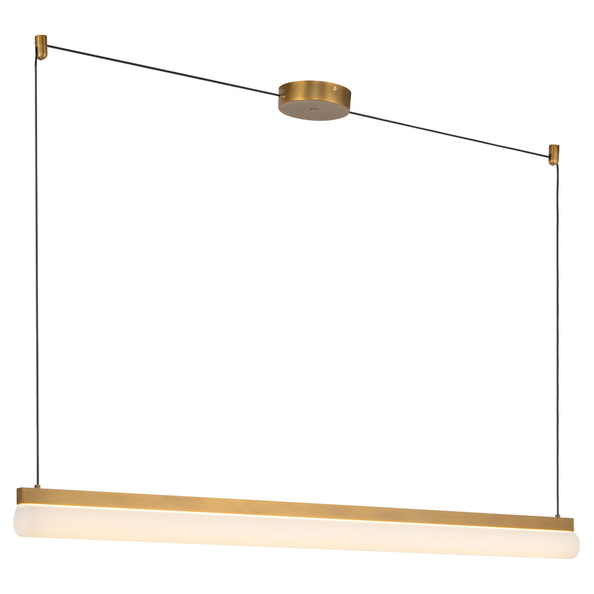 Suspension linéaire Nio Laiton vintage – vue 4