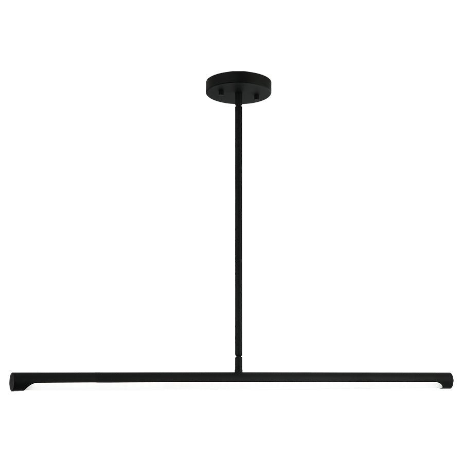 Suspension linéaire Novelle - Noir mat 33" by Matteo Lighting | Luminaires & cie
