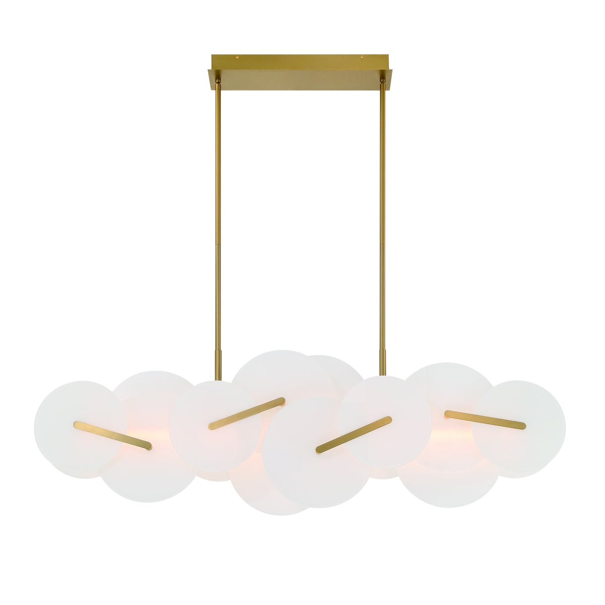 Suspension linéaire Nuvola Or – vue 2
