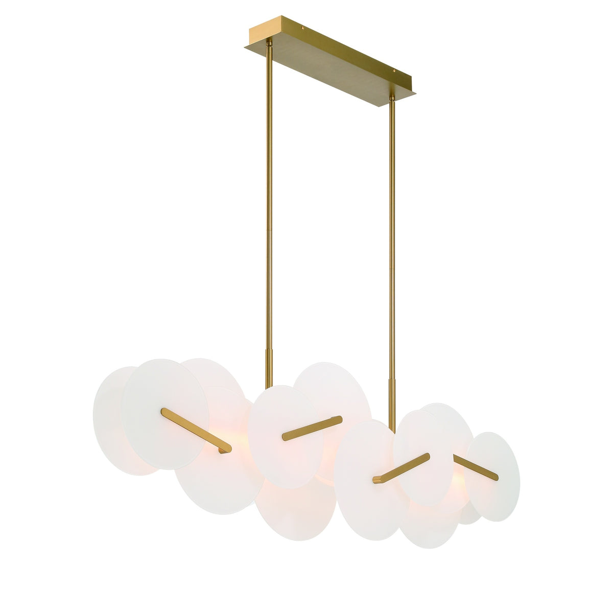 Suspension linéaire Nuvola Or – vue 4