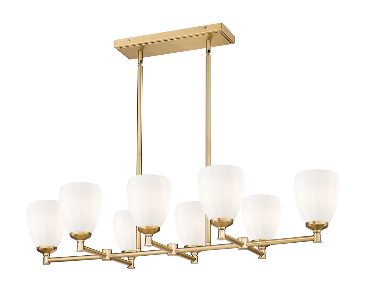 Suspension linéaire Oren Or moderne – Z-Lite