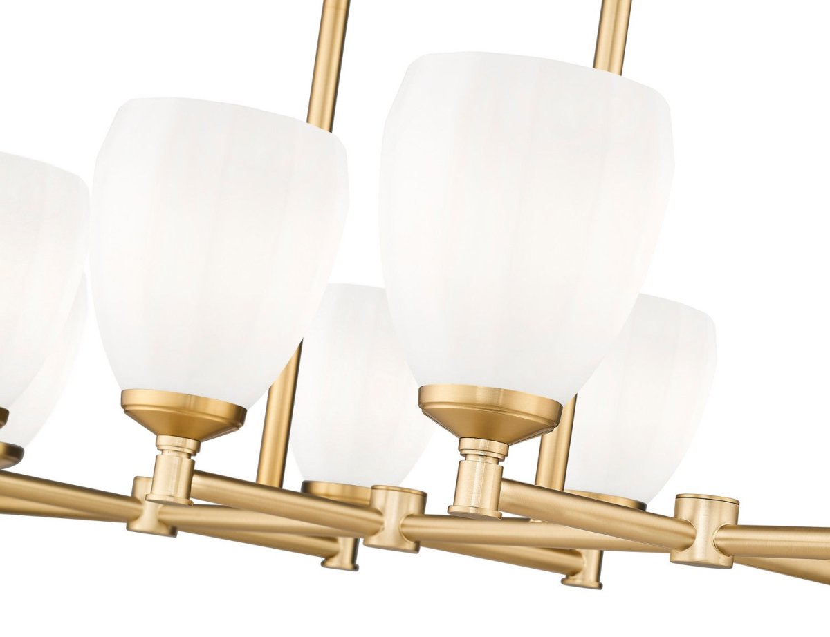 Suspension linéaire Oren - Or moderne by Z-Lite | Luminaires & cie