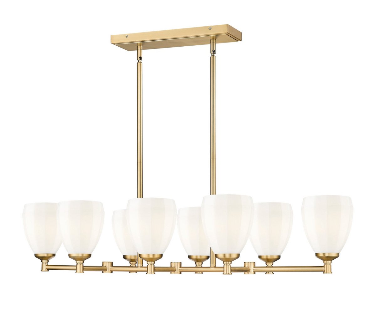 Suspension linéaire Oren - Or moderne by Z-Lite | Luminaires & cie