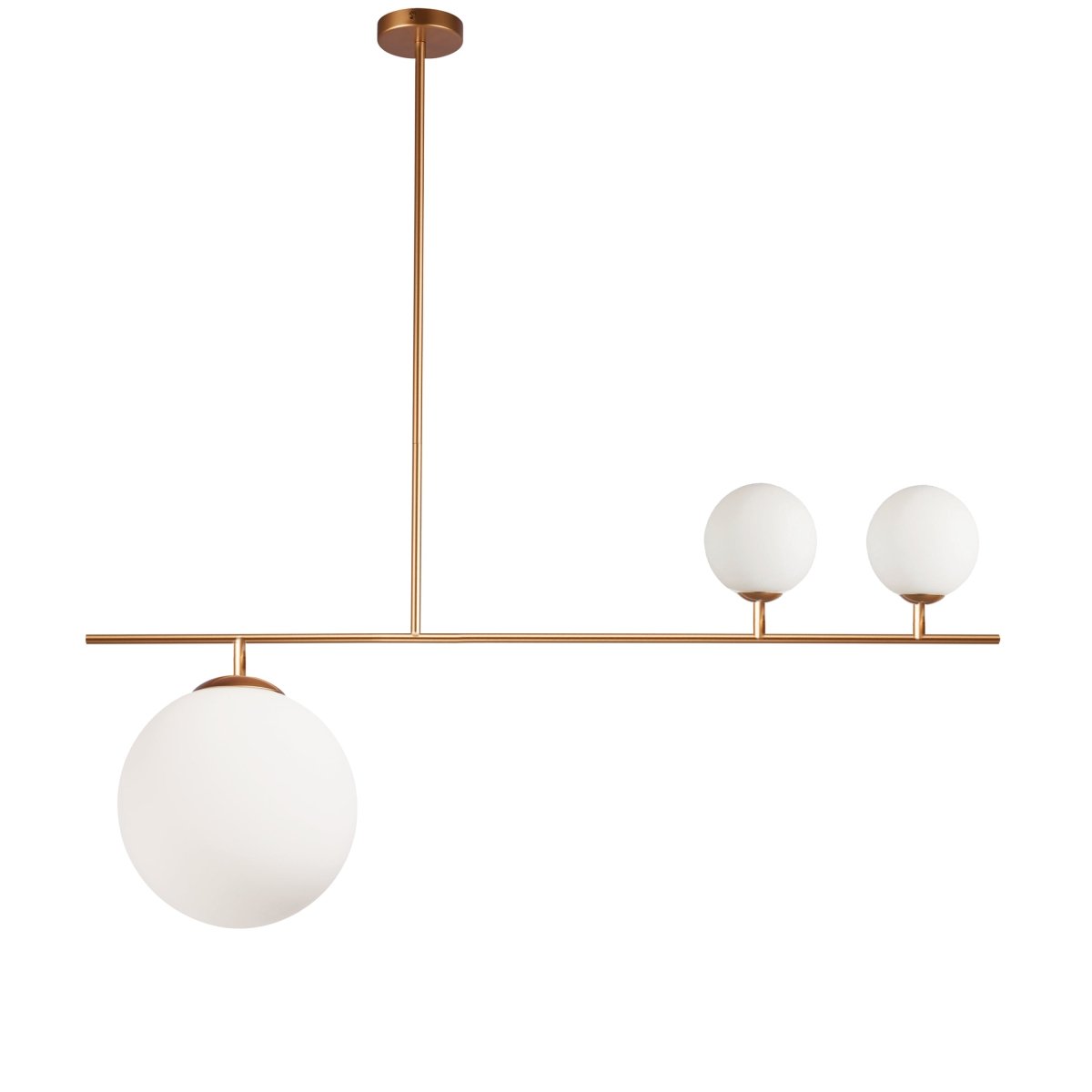 Suspension linéaire Orion - Or by Dainolite | Luminaires & cie
