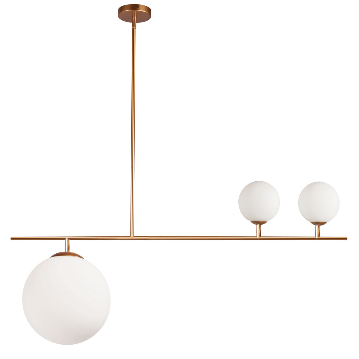 Suspension linéaire Orion Or – Dainolite