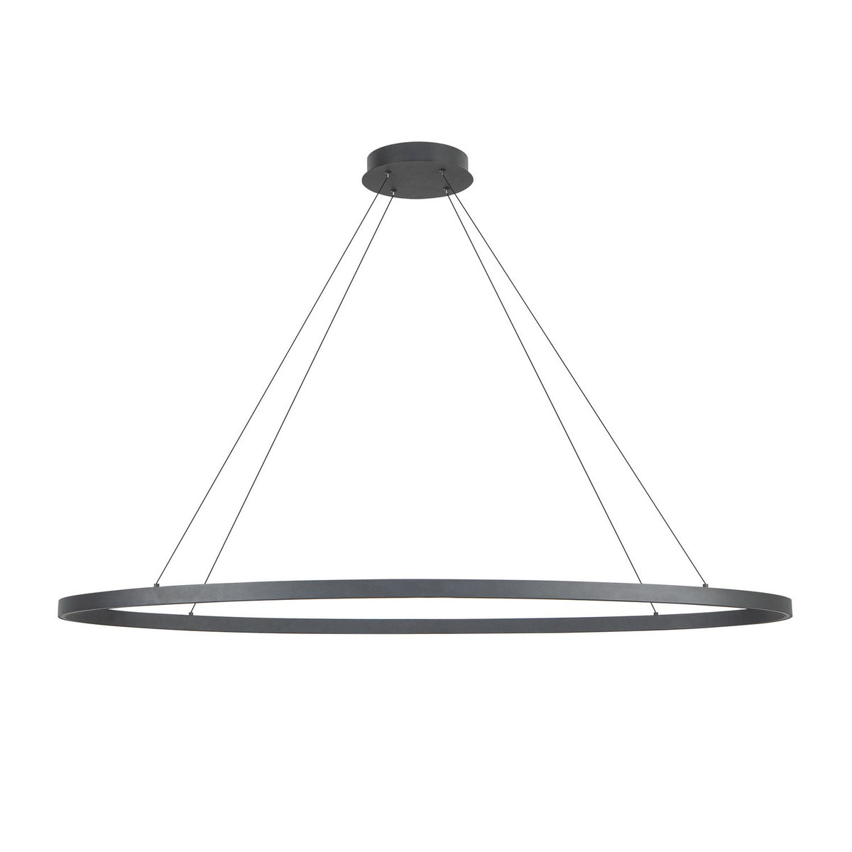 Suspension linéaire Ovale Noir, 28 1/4" – vue 2