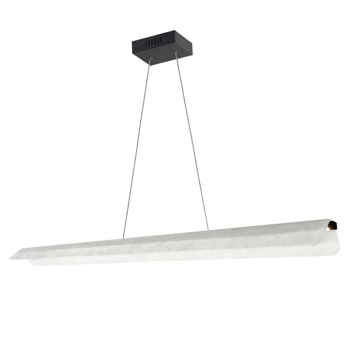 Suspension linéaire Ozanna Blanc / Noir mat – Dainolite
