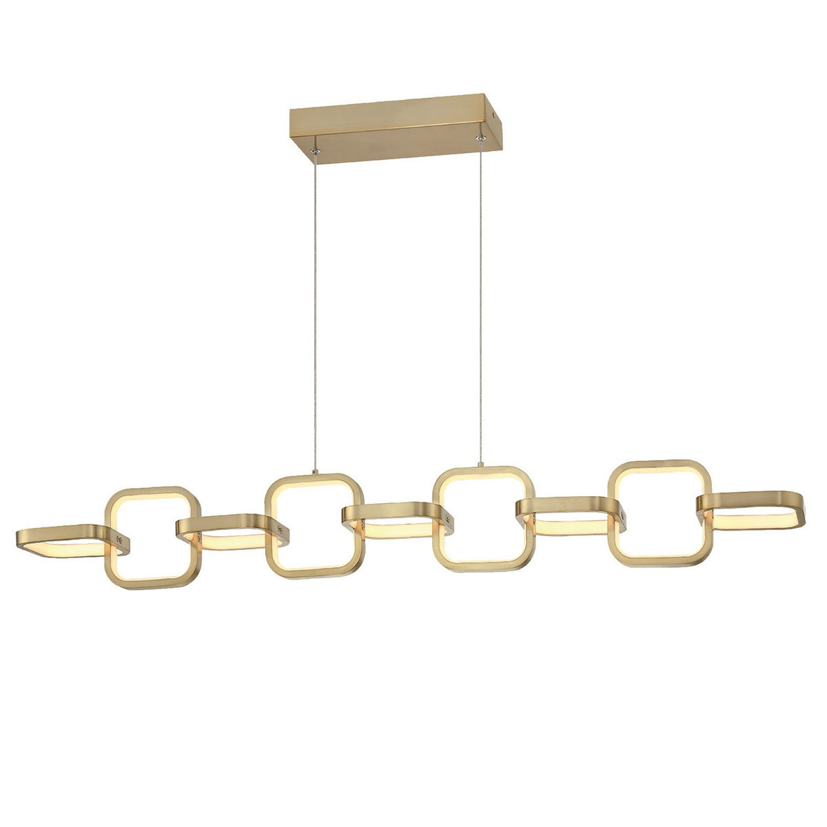 Suspension linéaire Patsy Laiton vieilli – Dainolite