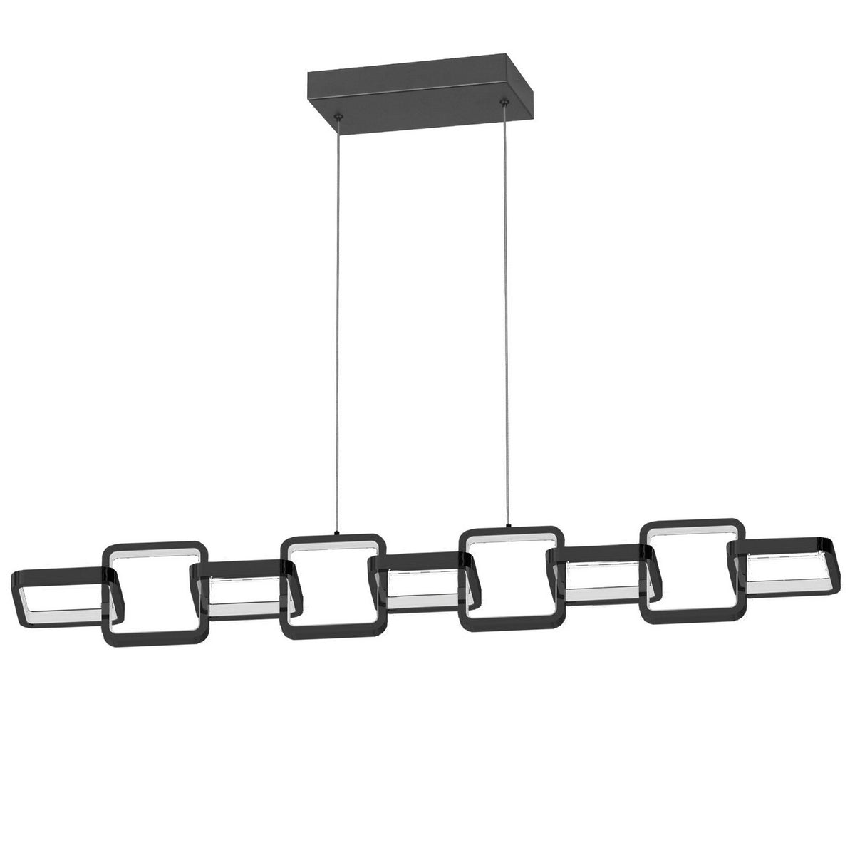 Suspension linéaire Patsy Noir mat – Dainolite
