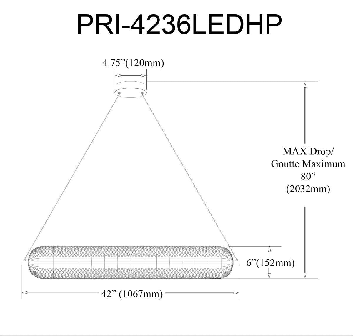 Suspension linéaire Peri - Laiton vieilli by Dainolite | Luminaires & cie