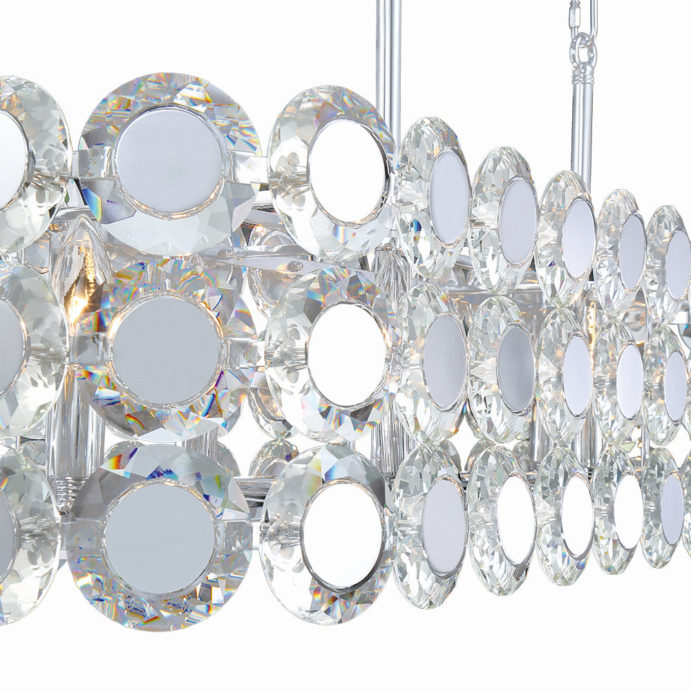Suspension linéaire Perrene Chrome – vue 2