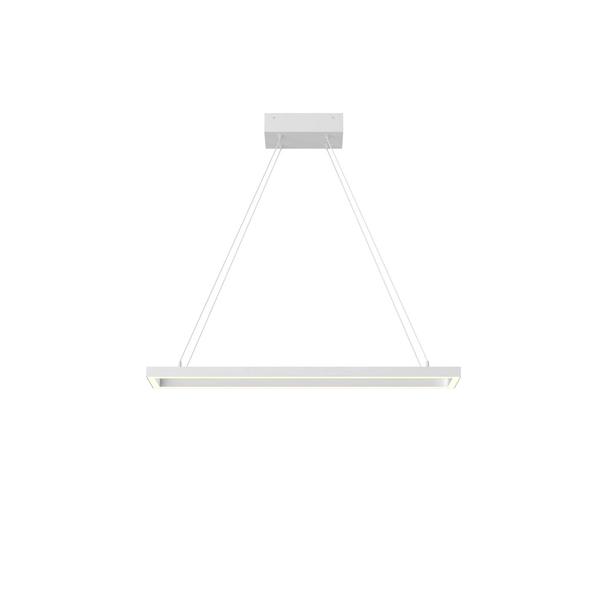 Suspension linéaire Piazza Blanc, 5 7/8" – vue 3