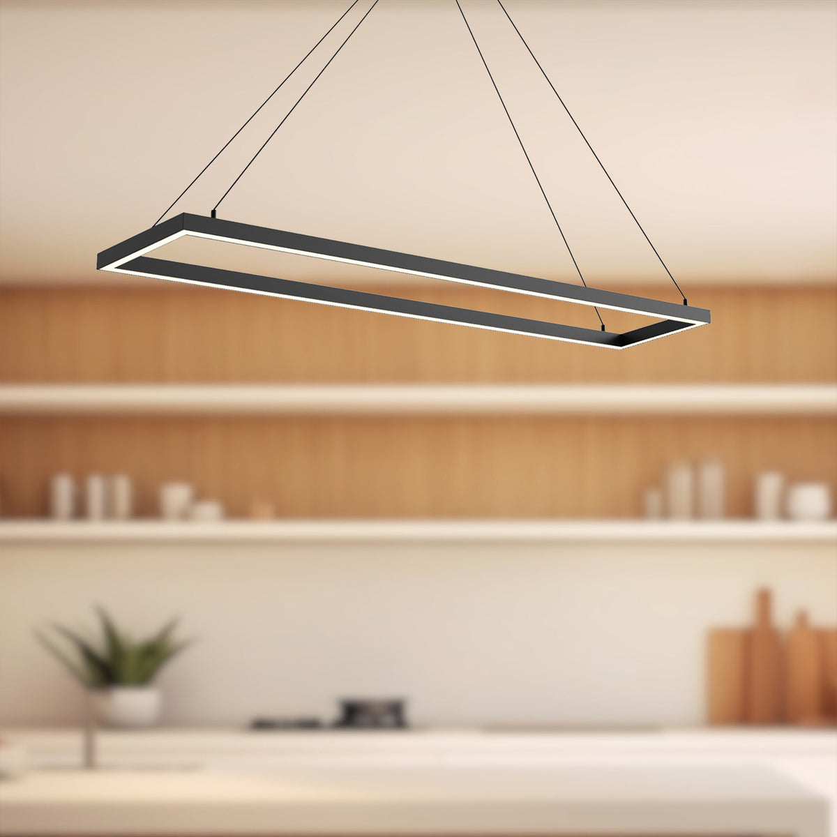 Suspension linéaire Piazza Noir, 8 5/8" – vue 3