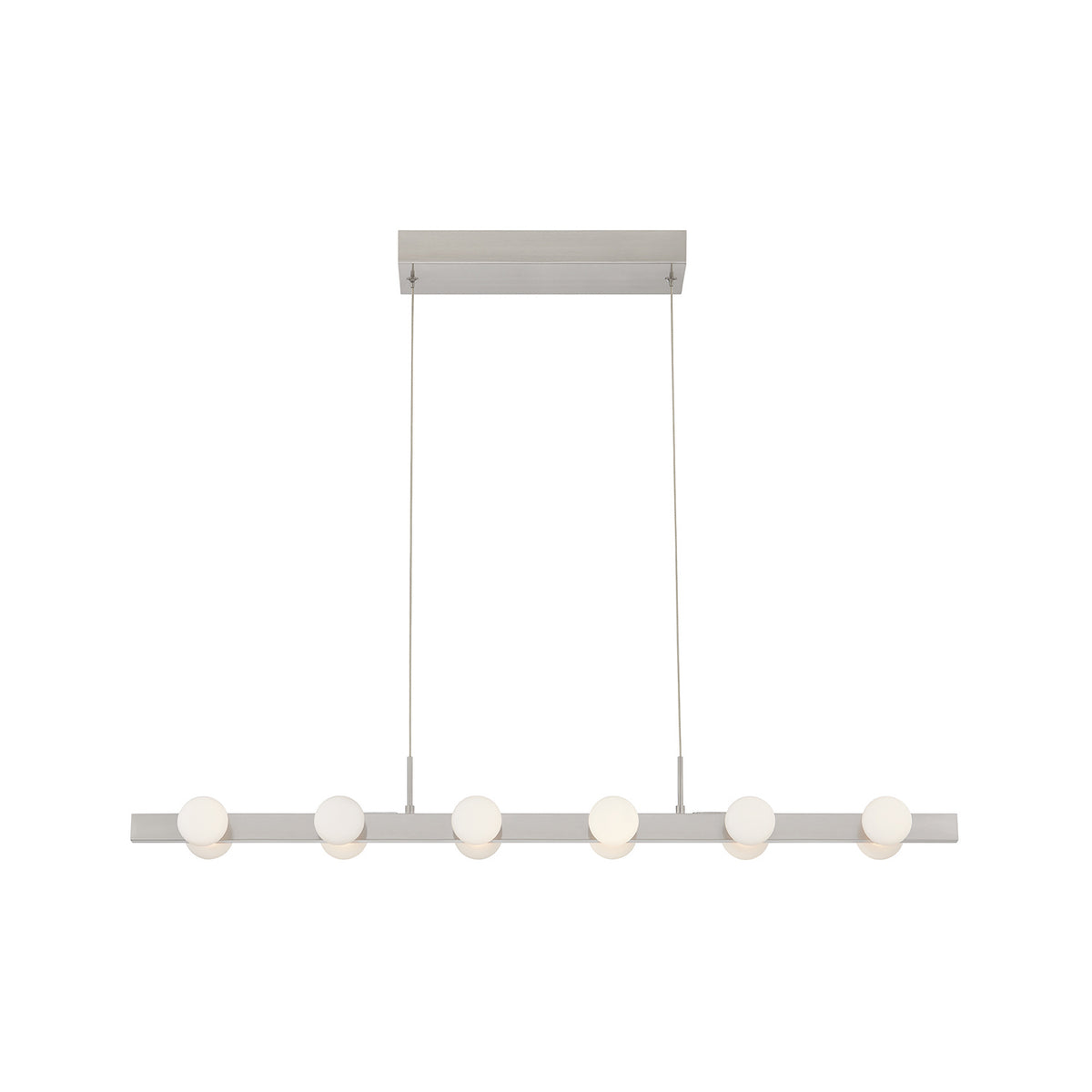 Suspension linéaire Rezz Nickel brossé – Kuzco Lighting