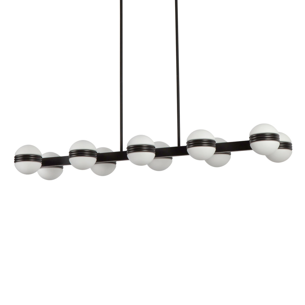 Suspension linéaire Selene Noir – vue 3