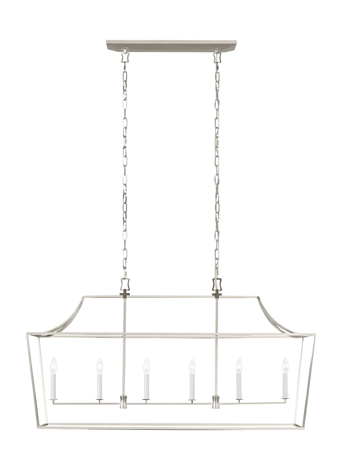 Suspension linéaire Southold Nickel poli – vue 3