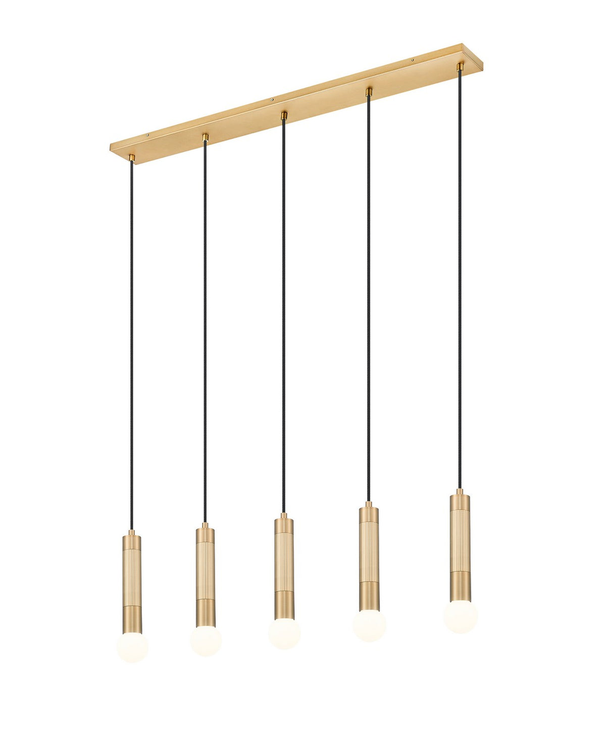Suspension linéaire Stari Or moderne, nombre ampoules 5 – vue 2