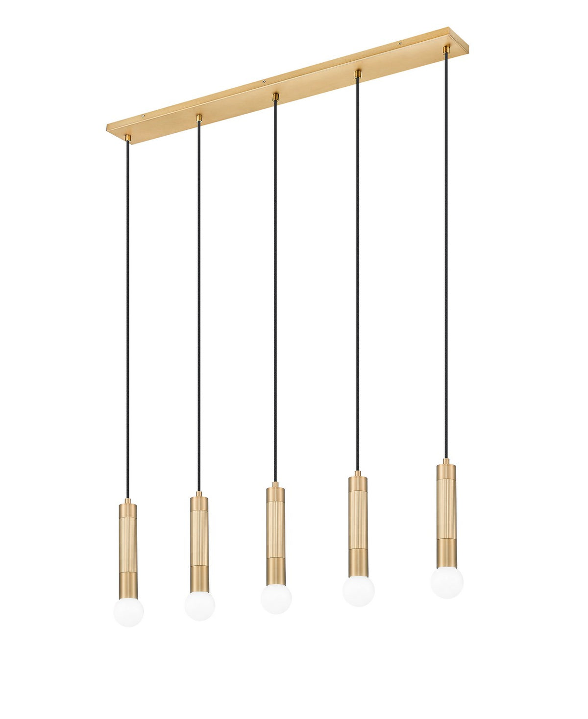 Suspension linéaire Stari Or moderne, nombre ampoules 5 – vue 5