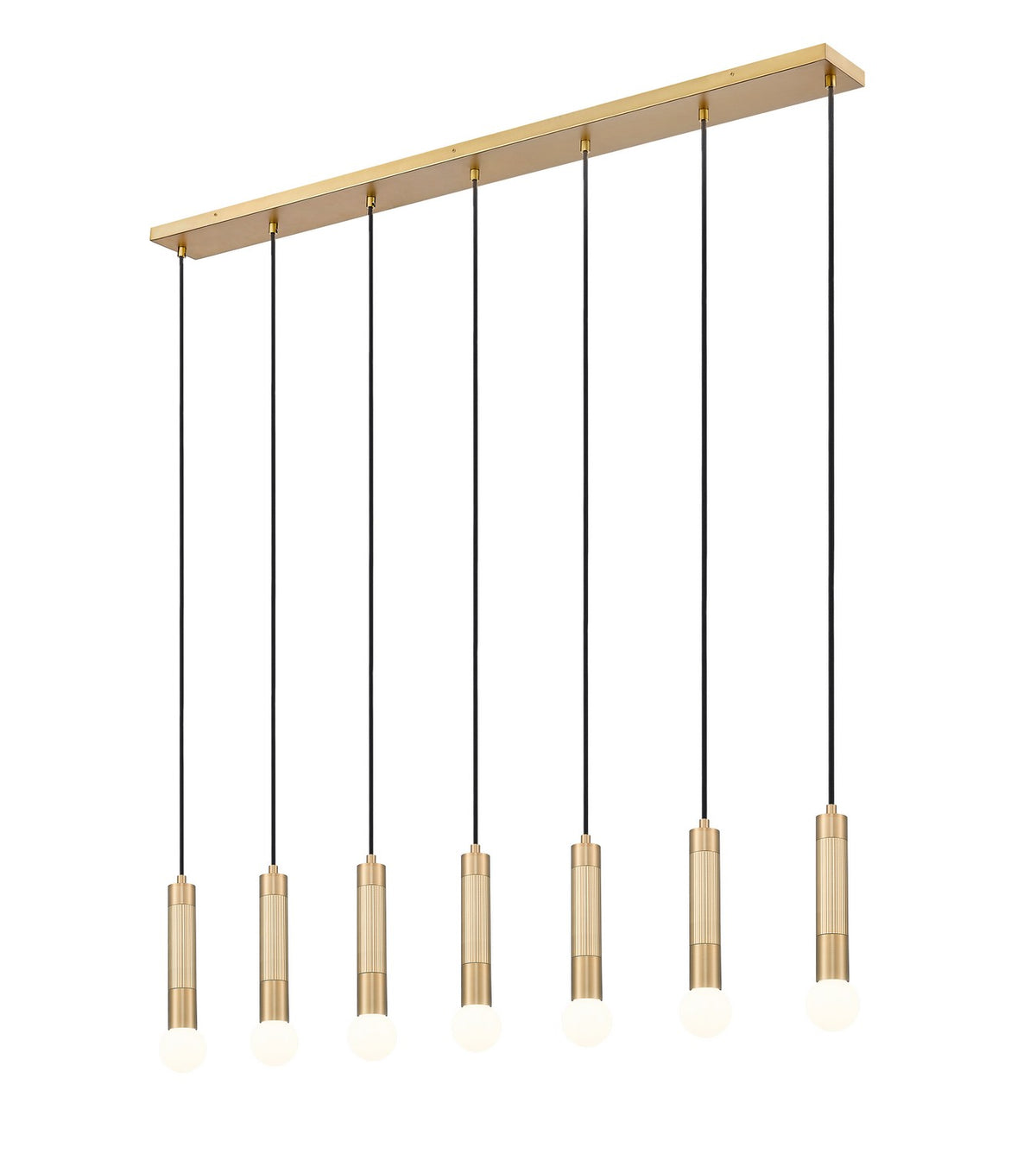 Suspension linéaire Stari Or moderne, nombre ampoules 7 – vue 2