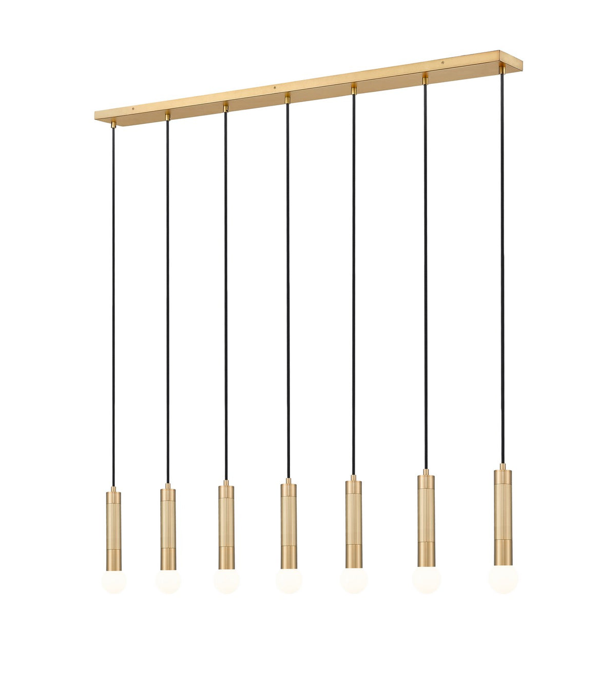 Suspension linéaire Stari Or moderne, nombre ampoules 7 – Z-Lite