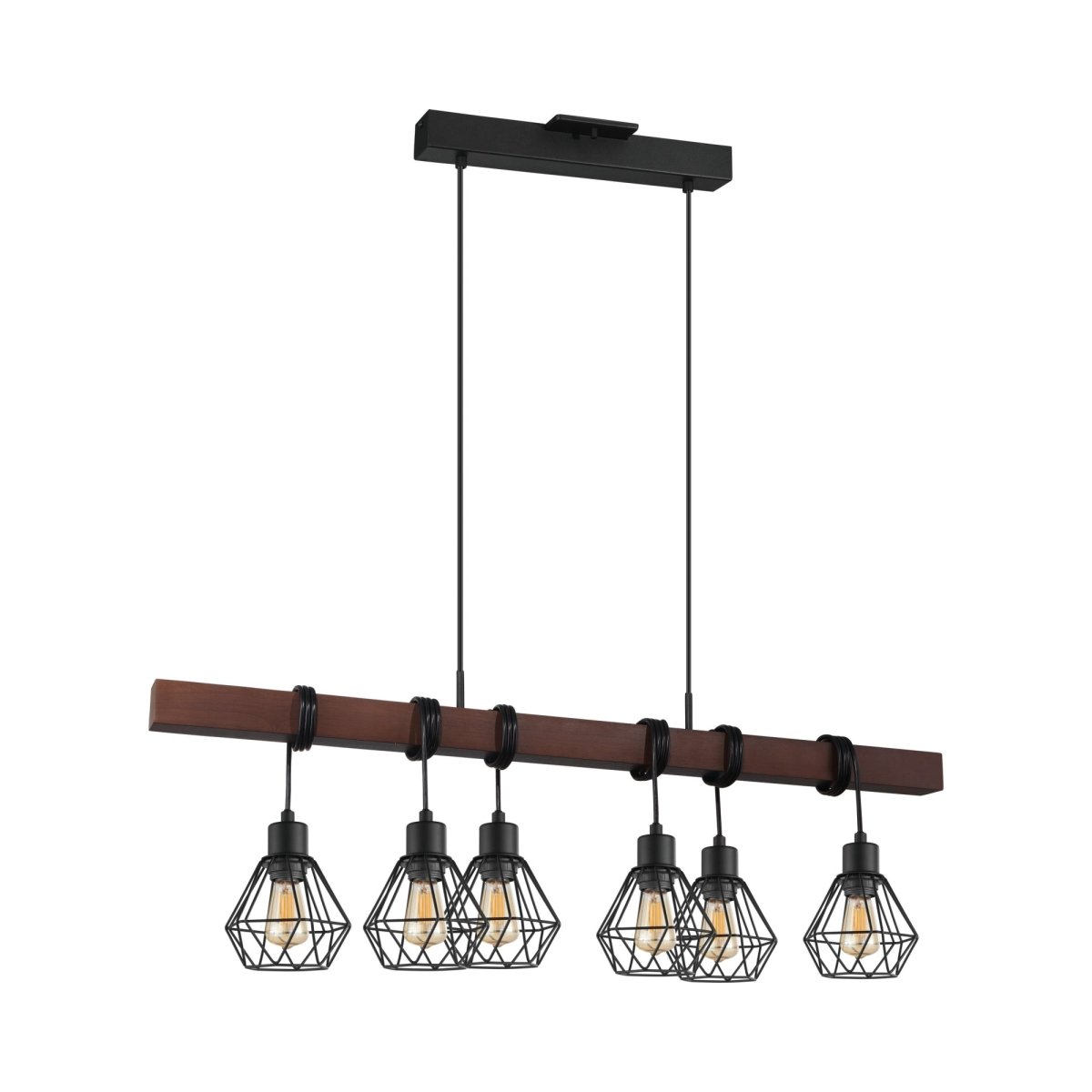 Suspension linéaire Tarbes 1 - by Eglo | Luminaires & cie