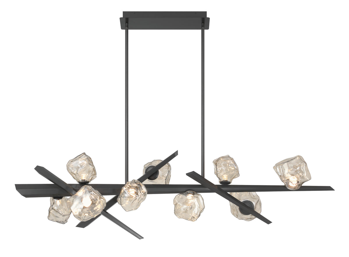 Suspension linéaire Thorah Graphite mat – vue 2