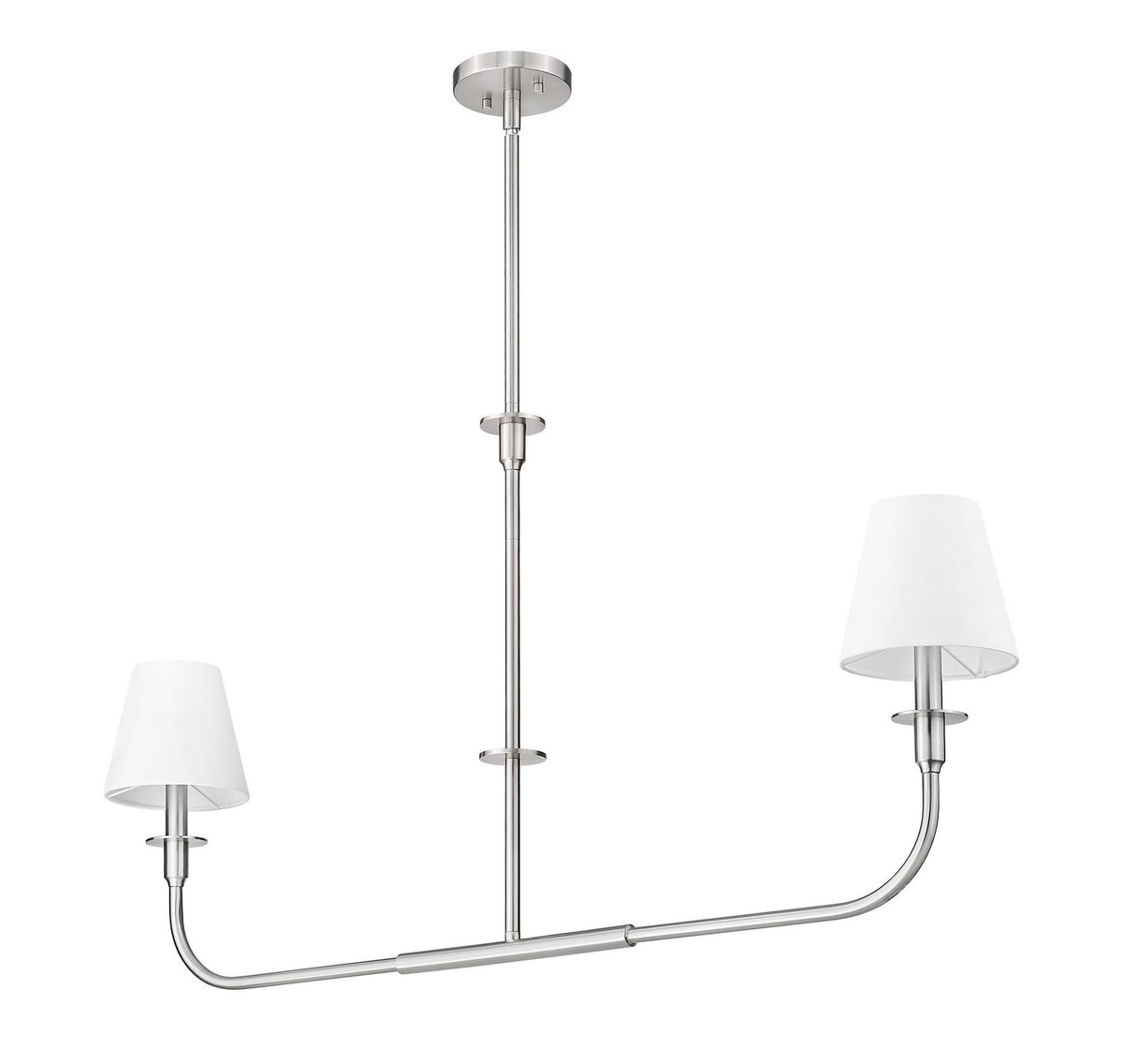 Suspension linéaire Tova Nickel brossé, 45 3/4" – vue 3