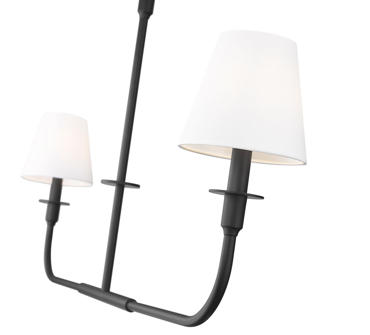 Suspension linéaire Tova Noir mat, 45 3/4" – vue 4