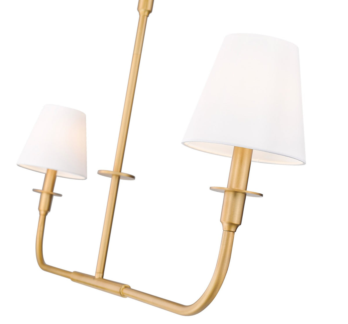 Suspension linéaire Tova Laiton frotté, 45 3/4" – vue 3