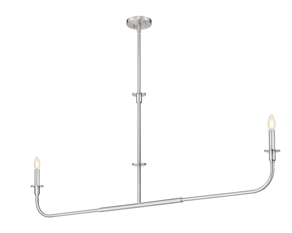 Suspension linéaire Tova Nickel brossé, 63 3/4" – vue 2