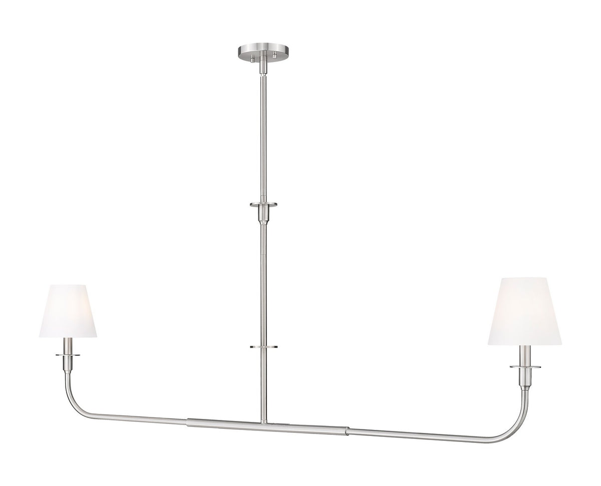 Suspension linéaire Tova Nickel brossé, 63 3/4" – Z-Lite