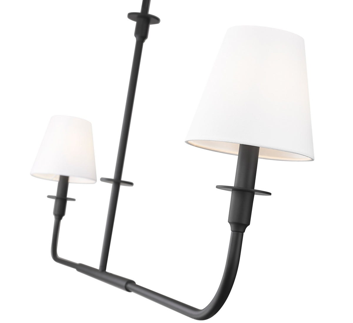 Suspension linéaire Tova Noir mat, 63 3/4" – vue 3