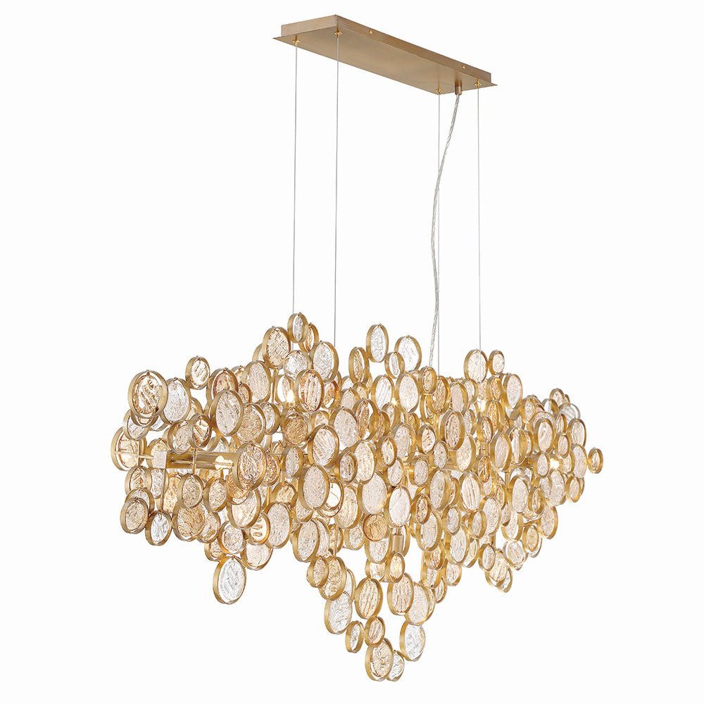 Suspension linéaire Trento 55 3/4" – vue 3