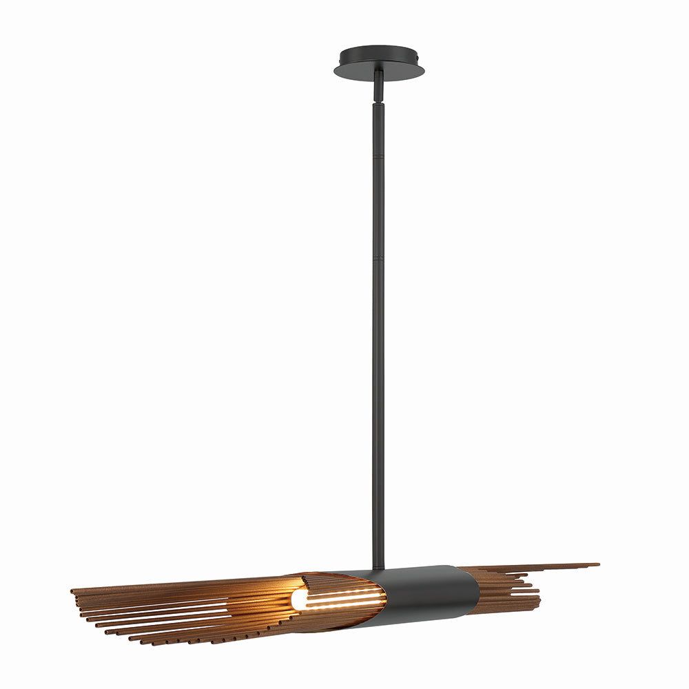 Suspension linéaire Umura Noir mat – Eurofase