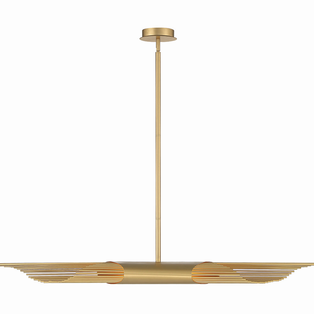 Suspension linéaire Umura Or satiné peint – Eurofase