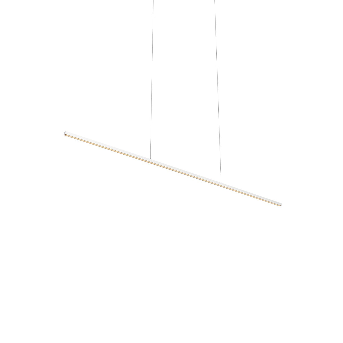 Suspension linéaire Vega Minor Blanc, 47 3/8" – Kuzco Lighting