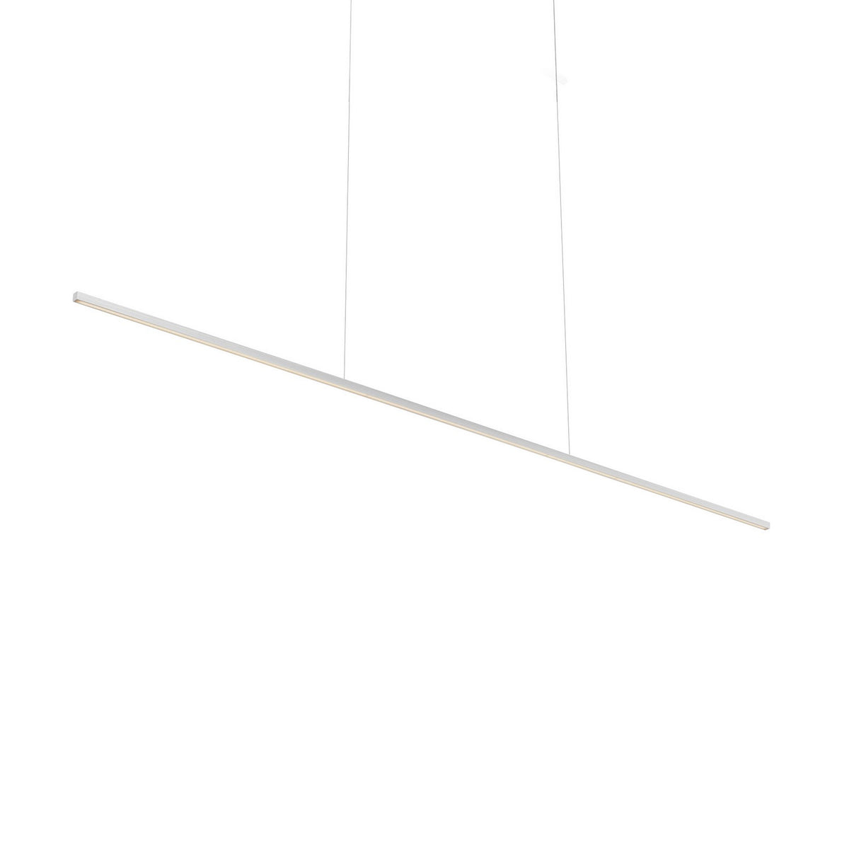 Suspension linéaire Vega Minor Nickel brossé, 60" – Kuzco Lighting