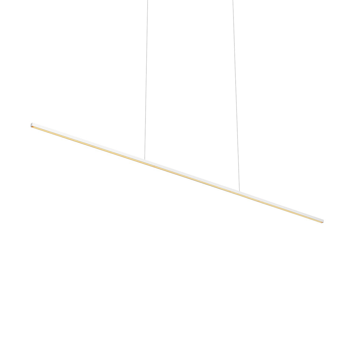 Suspension linéaire Vega Minor Blanc, 60" – Kuzco Lighting
