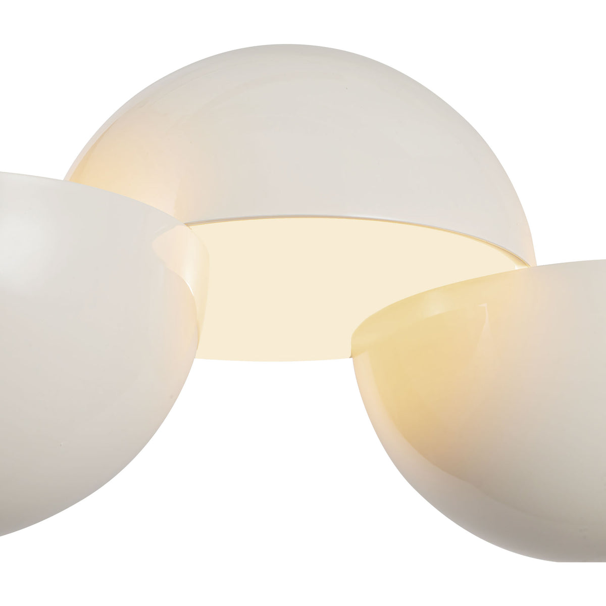 Suspension linéaire Void Blanc – vue 4