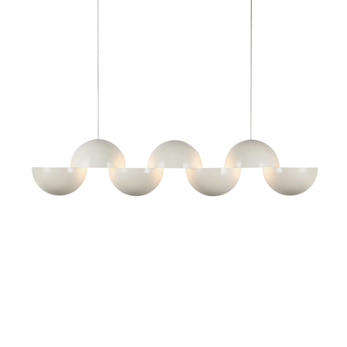 Suspension linéaire Void Blanc – Kuzco Lighting