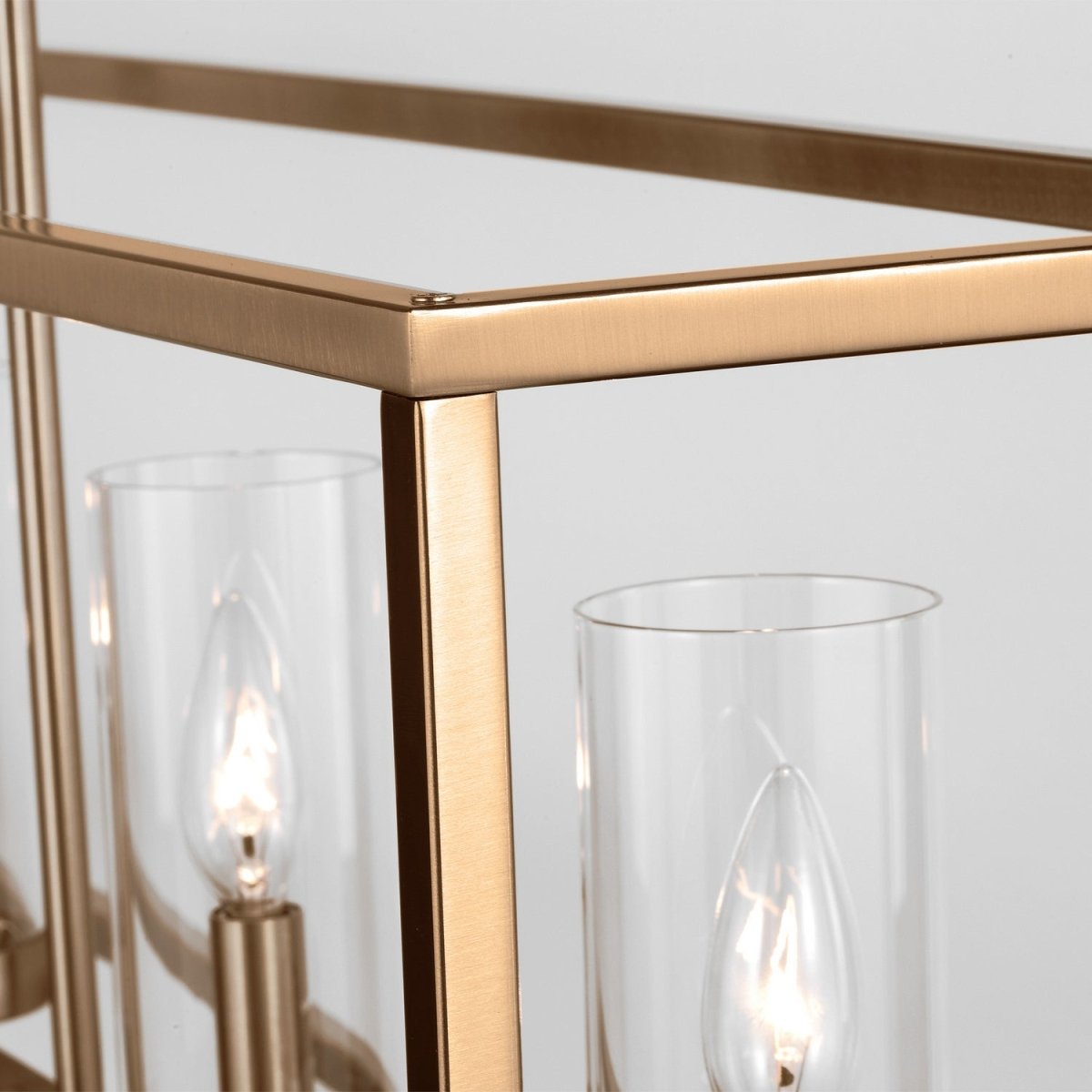 Suspension linéaire Zire - Nickel brossé by Visual Comfort Studio | Luminaires & cie