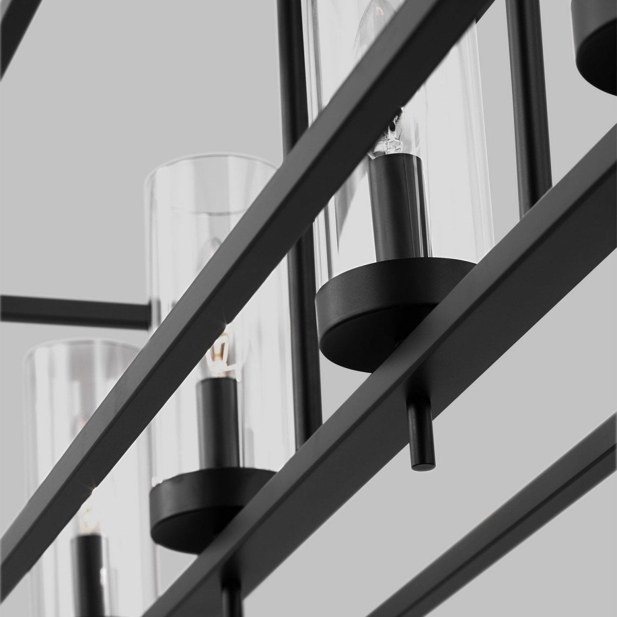 Suspension linéaire Zire - Nickel brossé by Visual Comfort Studio | Luminaires & cie